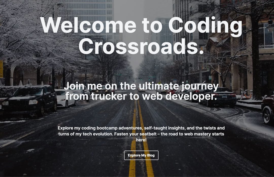 Coding Crossroads